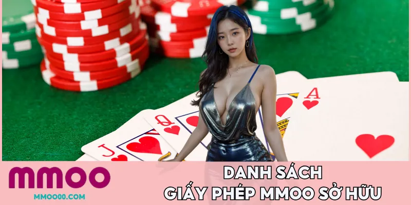 List giấy phép hoạt động mà nền tảng sở hữu hiện nay